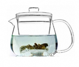 glass tea pot(with filter)