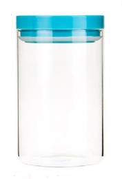 PP lid sealed glass jar