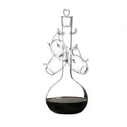 glass pot for wine&tea HH15